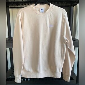 Nike Sportswear Club Fleece Men's Small Crew - Soft Pink (BV2662-838)